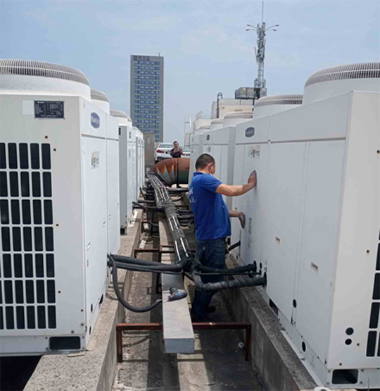 肇东中央空调制热和不制冷系统维修方法